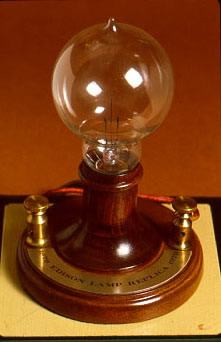 first practical Edison Lamp